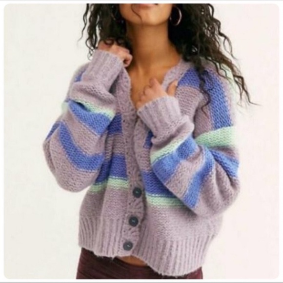 Free People Sweaters - Free People FINE TIME CARDIGAN SIZE MEDIUM NWT